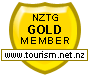 NZTO gold membership shield